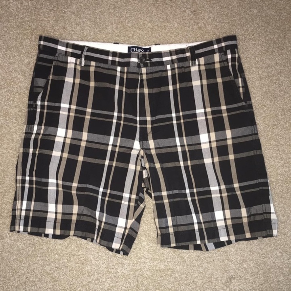 CHAPS plaid shorts for men size 40